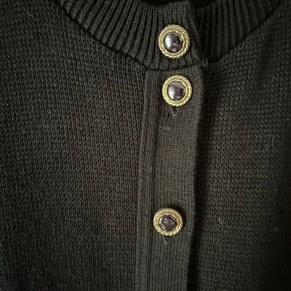 Vintage Cresta Knitwear Scottish Fair Isle Pattern Cardigan Women's XL Christmas - Picture 5 of 9